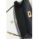 HERMES Kelly Moove 17 Bag /2Z Midnight Blue Gold Buckle Swift Leather  