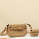 HERMES Kelly Moove 17 Bag /OM Milk Tea Color Gold Buckle Swift Leather  