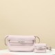 HERMES Kelly Moove 17 Bag /09 Dreamy Purple Silver Buckle Swift Leather  