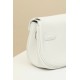 HERMES Kelly Moove 17 Bag /01 Pure White Gold Buckle Swift Leather  