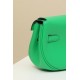 HERMES Kelly Moove 17 Bag /OZ Comic Green Silver Buckle Swift Leather  