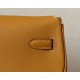 HERMES Kelly Moove 17 Bag /2S Sesame Color Gold Buckle Swift Leather  