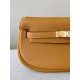 HERMES Kelly Moove 17 Bag /2S Sesame Color Gold Buckle Swift Leather  