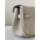 HERMES Kelly Moove 17 Bag /8Q Malfa Beige Gold Buckle Swift Leather  