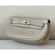 HERMES Kelly Moove 17 Bag /8Q Malfa Beige Gold Buckle Swift Leather  