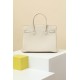 HERMES Birkin 30 Bag /CC10 Milkshake White Gold Buckle Togo Leather  