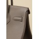 HERMES Birkin 30 Bag /M8 Asphalt Gray Gold Buckle Togo Leather  