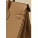 HERMES Birkin 25 Bag /OM Milk Tea Color with Gold Hardware Togo Leather  