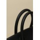 HERMES Birkin 25 Bag /CK89 Black with Gold Hardware Epsom Leather  