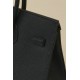 HERMES Birkin 25 Bag /CK89 Black with Gold Hardware Epsom Leather  