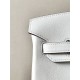 HERMES Birkin 25 Bag /Nata Cream White with Silver Buckle / Swift  