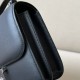 HERMES Constance 19 Bag/CK89 Black/Silver Buckle/Swift Leather