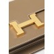 HERMES Constance 19 Bag/CK18 Elephant Gray/Gold Buckle/Epsom Leather  