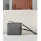 HERMES Constance 19 Bag/8F Tin Gray/Silver Buckle/Epsom Leather  