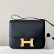 HERMES Constance 19 Bag/CK89 Black/Gold Buckle Matte Box  