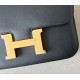 HERMES Constance 19 Bag/CK89 Black/Gold Buckle Matte Box  