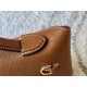 HERMES Kelly 2024 21 Bag /CK37 Gold Brown/Gold Buckle/Barenia Faubourg/Saddle  