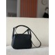 HERMES Mini Lindy Handmade Bag/CK89 Black/Gold Buckle/SW  