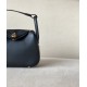 HERMES Mini Lindy Handmade Bag/CK89 Black/Gold Buckle/SW  