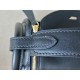 HERMES Mini Lindy Handmade Bag/CK89 Black/Gold Buckle/SW  