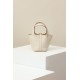 HERMES Picotin Lock 14 Bag /CC10 Milkshake White / Gold Buckle / TC Leather  