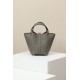 HERMES Picotin Lock 18 Bag /0L Accumulated Rain Cloud Grey / Gold Buckle / TC Leather  