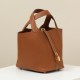 HERMES Picotin Lock 18 Bag /CK37 Gold Brown / Gold Buckle / TC Leather  