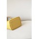 HERMES Picotin Lock 18 Bag /9D Amber Yellow / 01 Pure White / S3 Heart Red / Silver Buckle / Epsom  