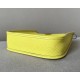 HERMES Evelyne 17 Bag /9R Lemon Yellow / Silver Buckle / TC Leather  