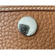 HERMES Garden Party 30 Handmade Bag /CK37 Gold-Brown / Silver Buckle / Negonda Leather  