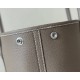 HERMES Garden Party 30 Handmade Bag /CK18 Elephant Gray / Silver Buckle / Negonda Leather  