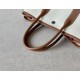 HERMES Garden Party 30 Handmade Bag /CC10 Milkshake White / CK37 Gold-Brown / Canvas / Silver Buckle / NE Canvas  