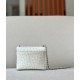 HERMES Verrou 17 Bag /3C Wool White/Silver Buckle/Ostrich Leather  