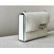 HERMES Verrou 17 Bag /3C Wool White/Silver Buckle/Ostrich Leather  