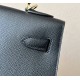 HERMES Kelly 32 Bag /CK89 Black/Gold Buckle/Epsom  