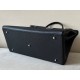 HERMES Kelly 50 Bag /CK89 Black/Silver Buckle/TC Leather  