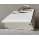 HERMES Kelly 25 Bag /Nata Cream White/Gold Buckle/Epsom Leather  