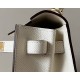 HERMES Kelly 25 Bag /Nata Cream White/Gold Buckle/Epsom Leather  