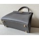 HERMES Kelly 25 Bag /8F Tin Gray/Gold Buckle/Togo Leather  