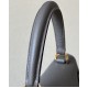 HERMES Kelly 25 Bag /8F Tin Gray/Gold Buckle/Togo Leather  