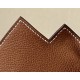 HERMES Kelly 25 Bag /CK37 Gold Brown/Silver Buckle/Faubourg Leather  