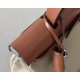 HERMES Herbag Zip 31cm Bag/S2 Trench Gray/Middle Coffee/Silver Buckle/Saddle Leather/Canvas  