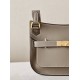 HERMES Jypsiere Mini Handmade Bag /CK18 Elephant Gray/Gold Buckle/Swift  