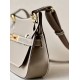 HERMES Jypsiere Mini Handmade Bag /CK18 Elephant Gray/Gold Buckle/Swift  