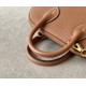 HERMES Bolide 18 Bag/CK37 Gold Brown/Gold Buckle/Evercolor Leather  