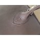 HERMES Bolide 18 Bag/46 Ebony Color/Silver Buckle/Saddle Leather  