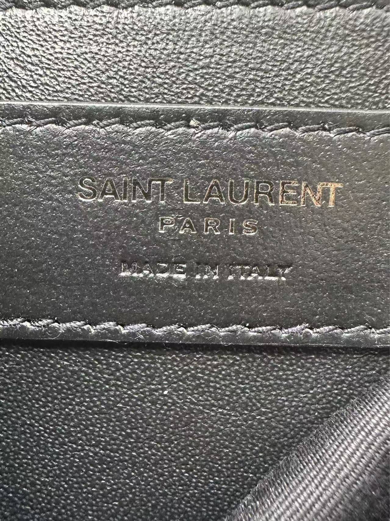 SAINT LAURENT NIKI BABY IN VINTAGE LEATHER (black)