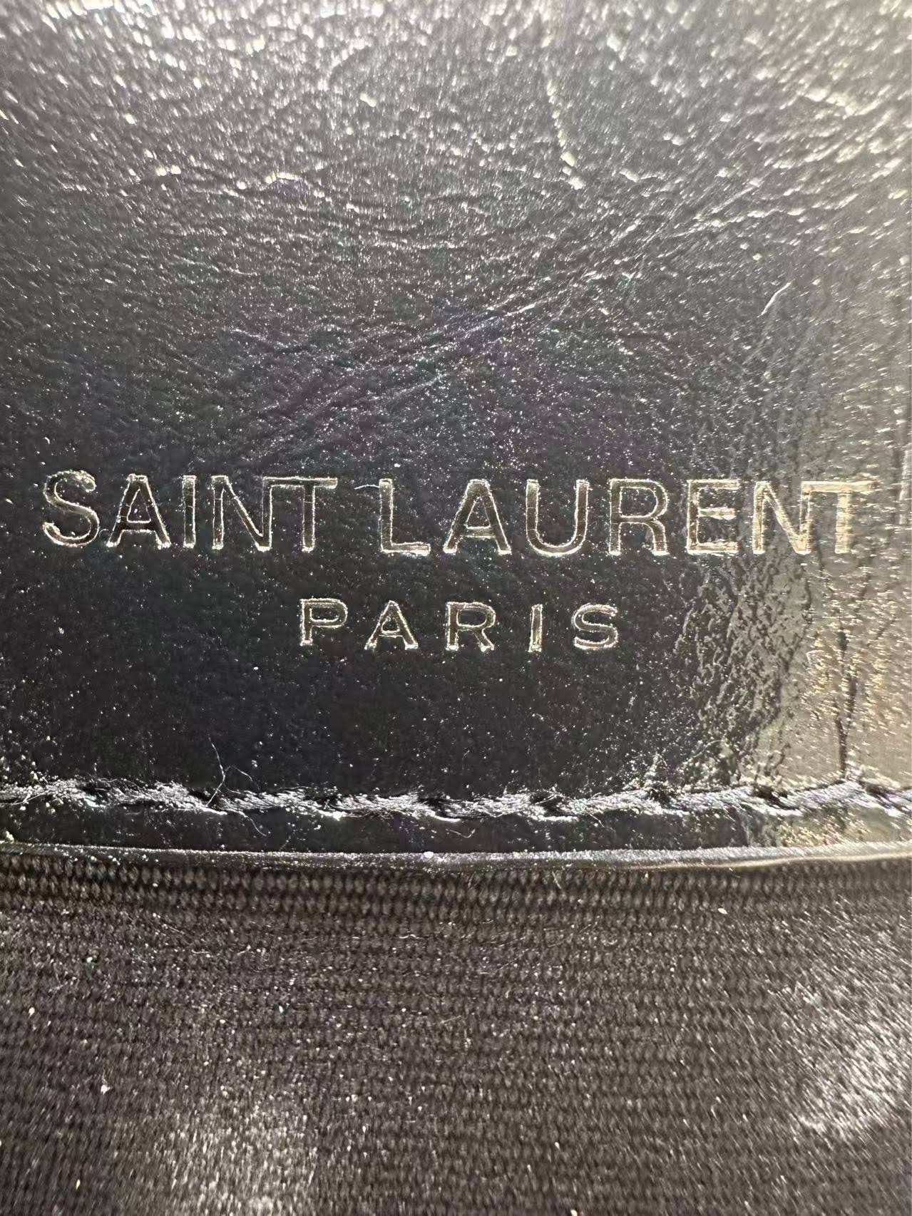 SAINT LAURENT NIKI BABY IN VINTAGE LEATHER (black)